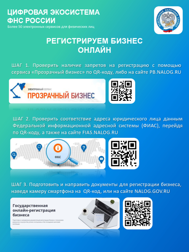 Регистрируем бизнес онлайн